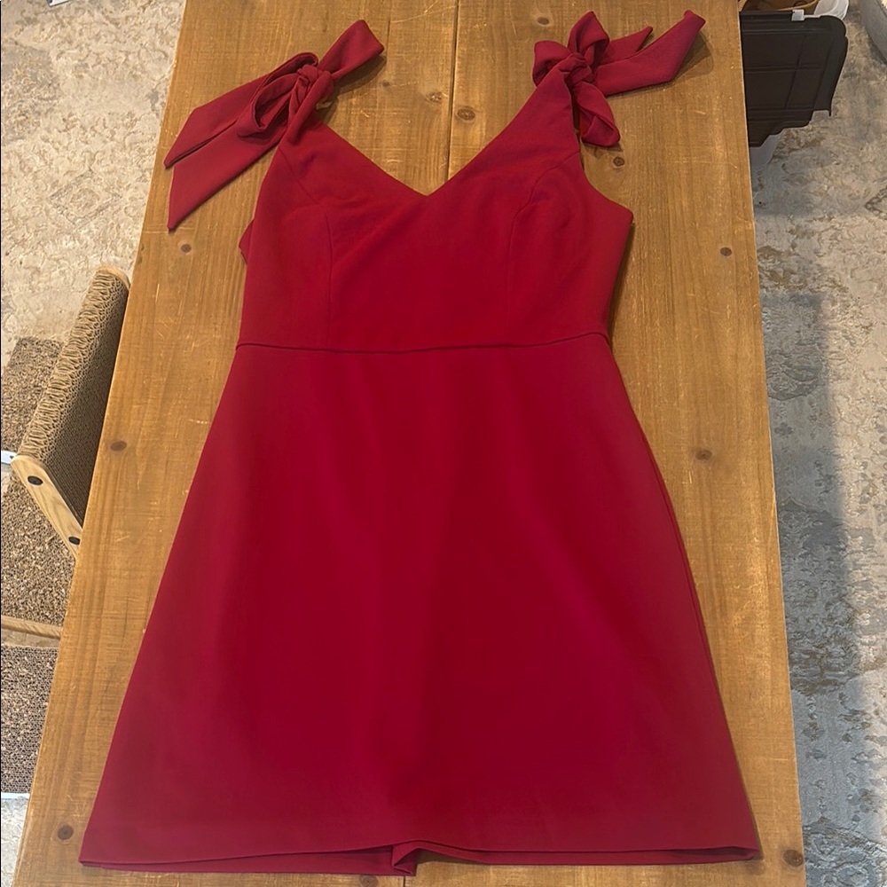 BCBG generation red sleeveless dress size 10 New no tags